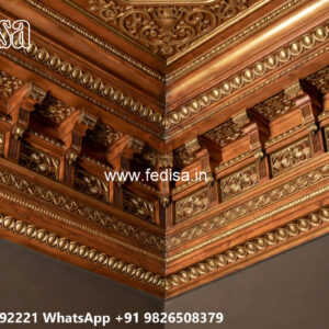 Wooden Classic Ceiling Design Sky False Ceiling No-9583
