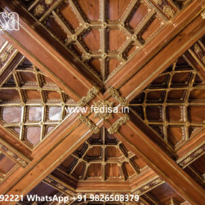 Wooden Classic Ceiling Design Thermocol Ceiling For Home No-9602