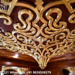 Wooden Classic Ceiling Design False Ceiling For Sloped Roof No-9603
