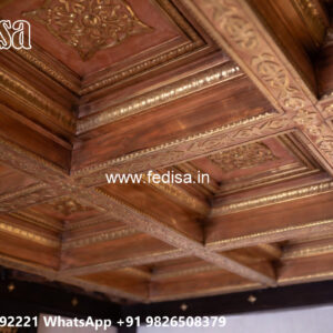 Wooden Classic Ceiling Design Armstrong Metal False Ceiling No-9609