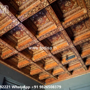 Wooden Classic Ceiling Design Ceiling Wali Pop No-9628