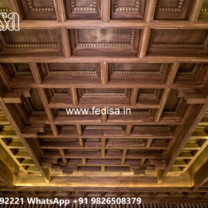 Wooden Classic Ceiling Design Small False Ceiling No-9638