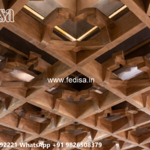 Wooden Classic Ceiling Design False Ceiling For Dining No-9641