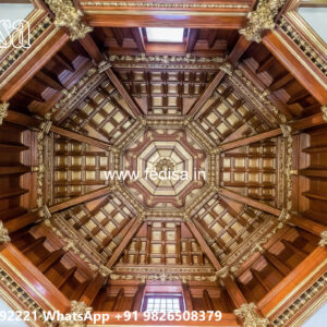 Wooden Classic Ceiling Design Rj False Ceiling No-9645