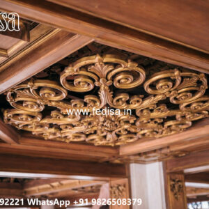 Wooden Classic Ceiling Design False Ceiling Indiamart No-9665