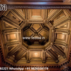 Wooden Classic Ceiling Design Murga Jali Pop No-9679