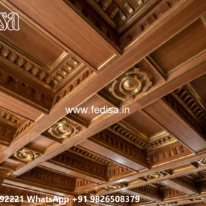 Wooden Classic Ceiling Design Galaxy False Ceiling No-9697