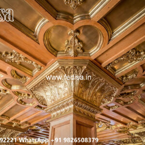 Wooden Classic Ceiling Design False Ceiling With Bed No-9700