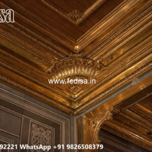 Wooden Classic Ceiling Design False Ceiling Boards Types No-9705