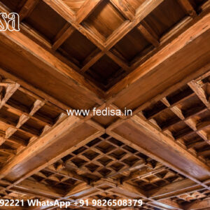 Wooden Classic Ceiling Design False Ceiling With Plywood No-9727