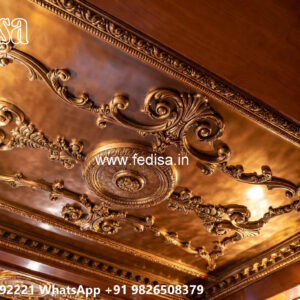 Wooden Classic Ceiling Design Timber False Ceiling No-9734