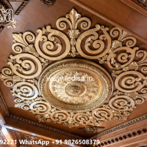 Wooden Classic Ceiling Design False Ceiling For Big Hall No-9736