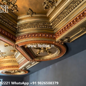 Wooden Classic Ceiling Design Best False Ceiling For Hall No-9739