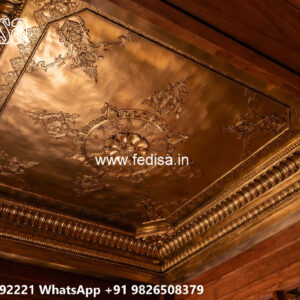 Wooden Classic Ceiling Design Sintex Pvc False Ceiling No-9761