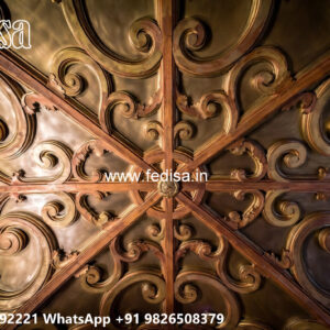 Wooden Classic Ceiling Design Contemporary False Ceiling No-9762