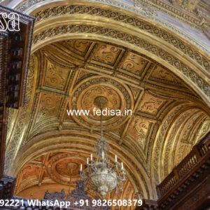 Wooden Classic Ceiling Design Pari False Ceiling No-9767