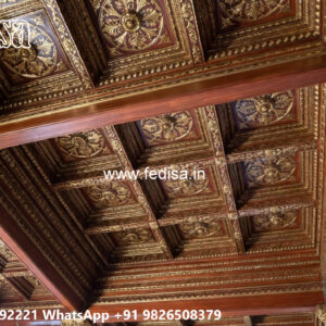 Wooden Classic Ceiling Design Indiamart False Ceiling No-9773