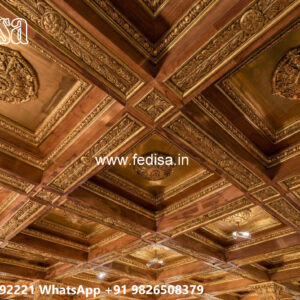 Wooden Classic Ceiling Design Pvc False Ceiling In Bathroom No-9792