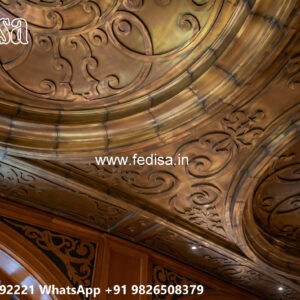 Wooden Classic Ceiling Design False Ceiling Hall Room No-9794