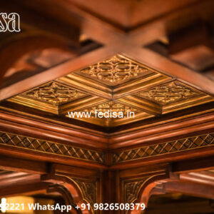 Wooden Classic Ceiling Design False Ceiling For Wall No-9841