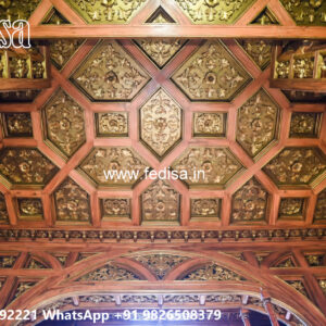 Wooden Classic Ceiling Design Fall Ceiling Kitchen No-9855