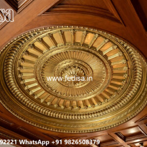 Wooden Classic Ceiling Design False Ceiling In House No-9856