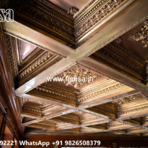 Wooden Classic Ceiling Design Down Fall Ceiling No-9861