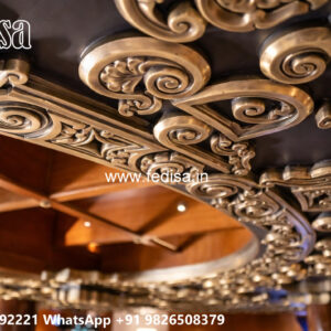 Wooden Classic Ceiling Design Spanish False Ceiling No-9867