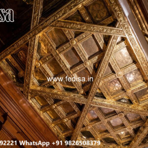 Wooden Classic Ceiling Design Pop Ceiling Types No-9872