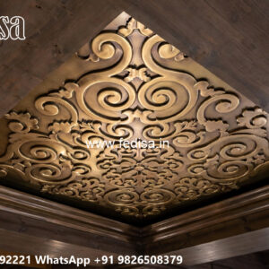 Wooden Classic Ceiling Design Pop Design For Room No-9902