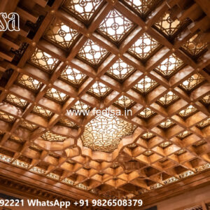 Wooden Classic Ceiling Design Simple Pop Design 2026 No-9903