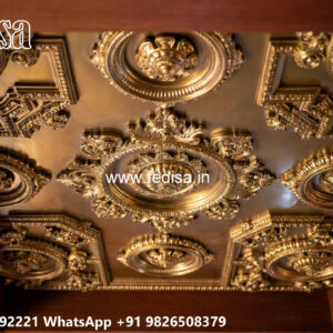 Wooden Classic Ceiling Design Pop Ki Design No-9921