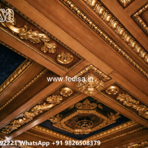 Wooden Classic Ceiling Design Pop Fall Ceiling Design No-9951