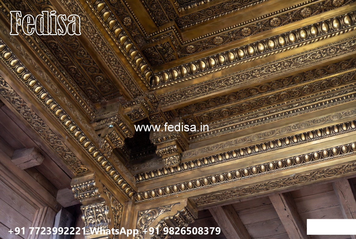 Wooden Classic Ceiling Design Modern Pop Plus Minus Design 2026 No-9981