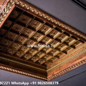Wooden Classic Ceiling Design Plain Ceiling Design No-10011