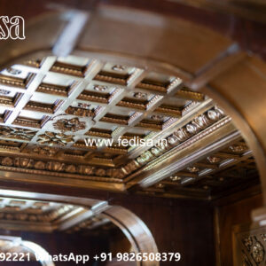 Wooden Classic Ceiling Design Rajesh Pop Design No-10043
