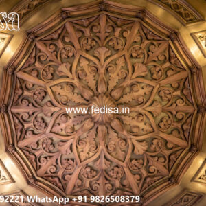 Wooden Classic Ceiling Design Minus Plus Design Pop No-10051