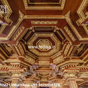 Wooden Classic Ceiling Design Fall Ceiling Design 2026 No-10056