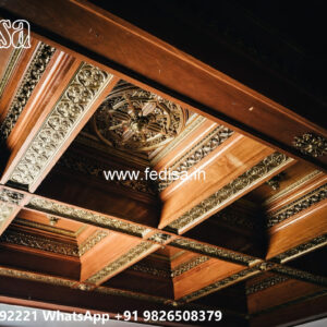 Wooden Classic Ceiling Design Pop Design For Kitchen Plus Minus No-10082