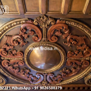 Wooden Classic Ceiling Design Forsling Design Simple No-10092