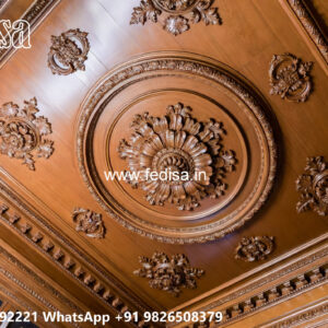 Wooden Classic Ceiling Design Chhat Ki Pop Design No-10093