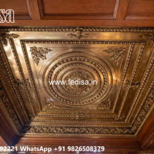 Wooden Classic Ceiling Design Pop Sada Design No-10101