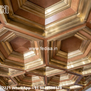 Wooden Classic Ceiling Design Porch Pop Design Plus Minus No-10115