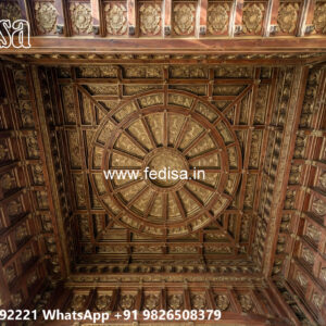 Wooden Classic Ceiling Design Pillar Pop Design No-10133