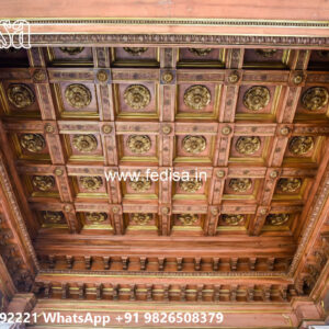 Wooden Classic Ceiling Design False Ceiling Design For Shop No-10154