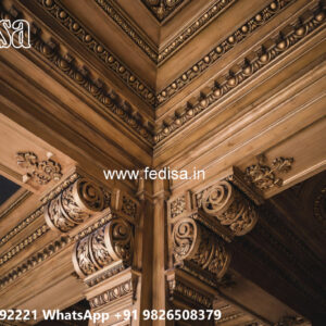 Wooden Classic Ceiling Design Piopi Ki Design No-10163