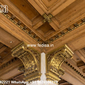 Wooden Classic Ceiling Design New False Ceiling Design No-10184