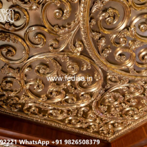 Wooden Classic Ceiling Design Gallery Plus Minus Design No-10194