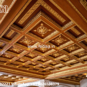 Wooden Classic Ceiling Design Gypsum Ceiling Design For Bedroom No-10267