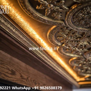 Wooden Classic Ceiling Design Simple Ceiling Design For Small Bedroom No-10268